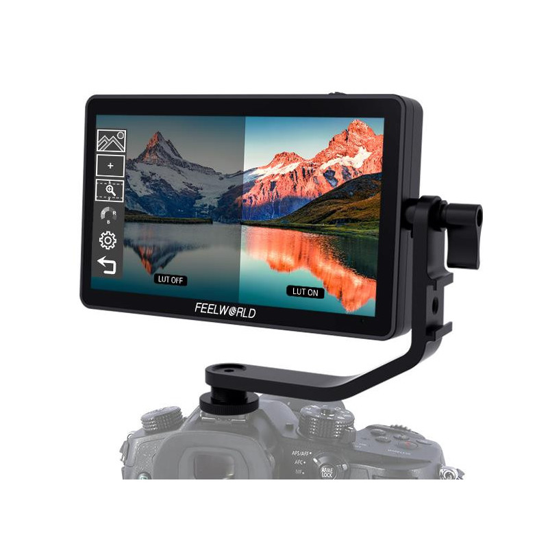 モニター台 FEELWORLD FEELWORLD F6 PLUS Amazon.com : FEELWORLD F6 Plus V2 6 inch DSLR Camera Field Touch